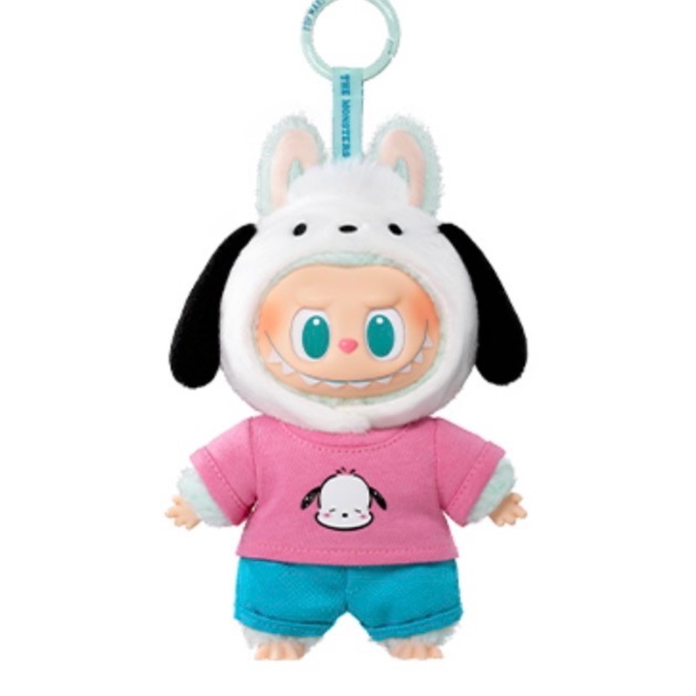 The monsters x Hello Kitty and friends plush pendant : POCHACCO